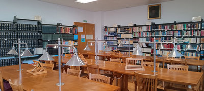 Sala de lectura de la Biblioteca del Seminario